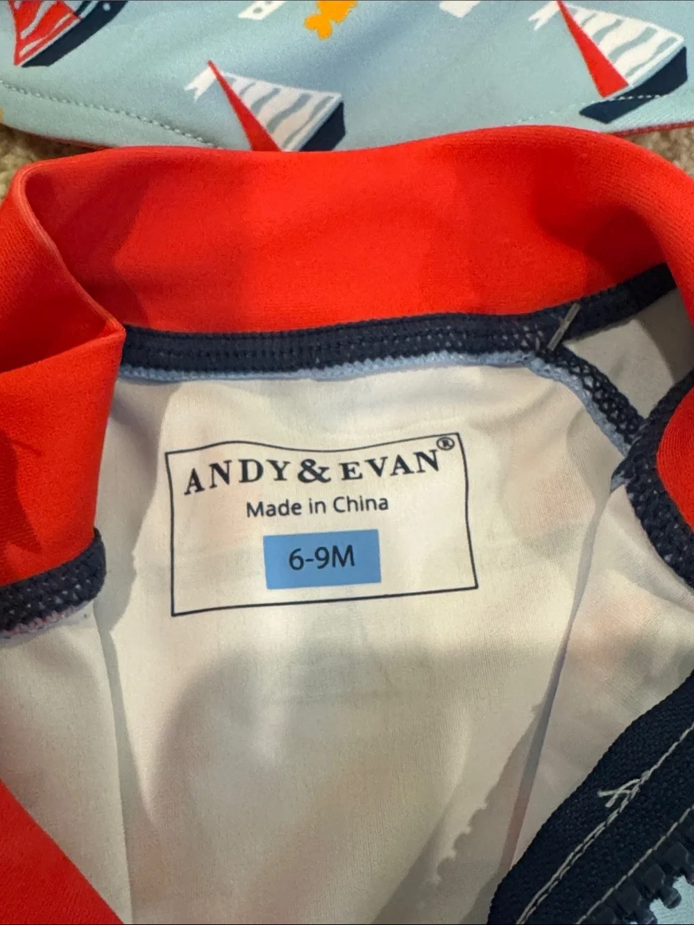 Andy & Evan Sailboat Rashguard Set - Picture 2 of 2
